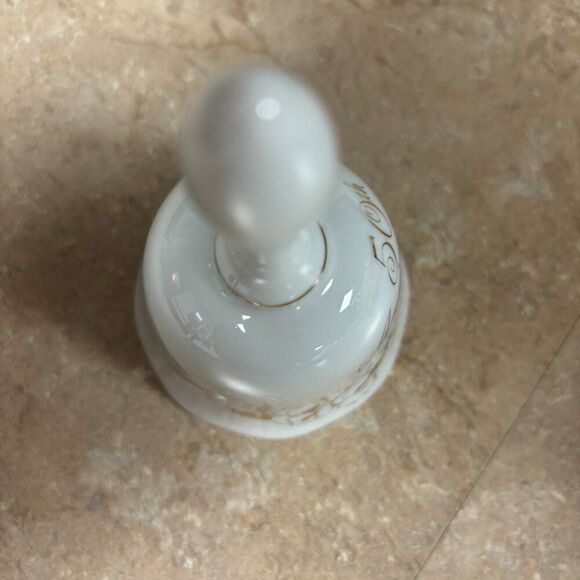 VTG Georgian Fine China 50th Anniversary Porcelain Bell George Good - Picture 4 of 4